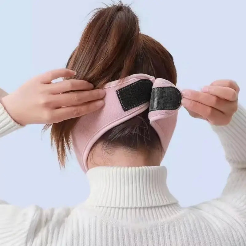 Winter Fleece Face Cover with Detachable Clear Goggles