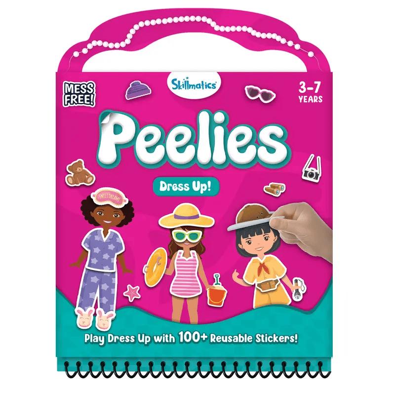 Reusable Sticker Activity Book with 100+ Stickers for Creative Play