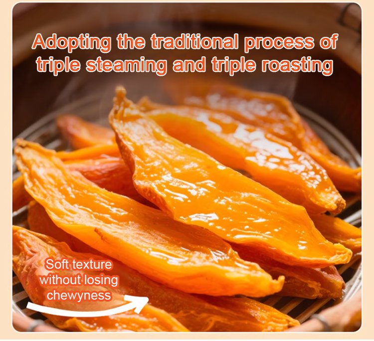 Double-Steamed Dried Sweet Potato, 500 g Pack