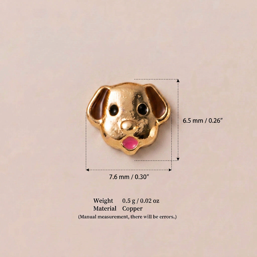 Puppy Locket Necklace Set