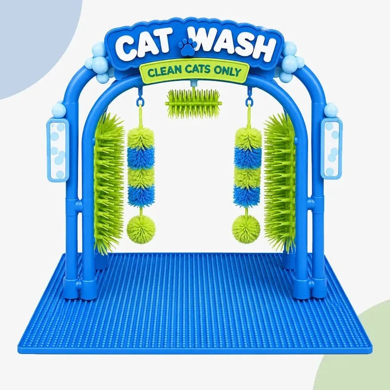 Cat Self-Grooming Station with Brushing Surface – image 7