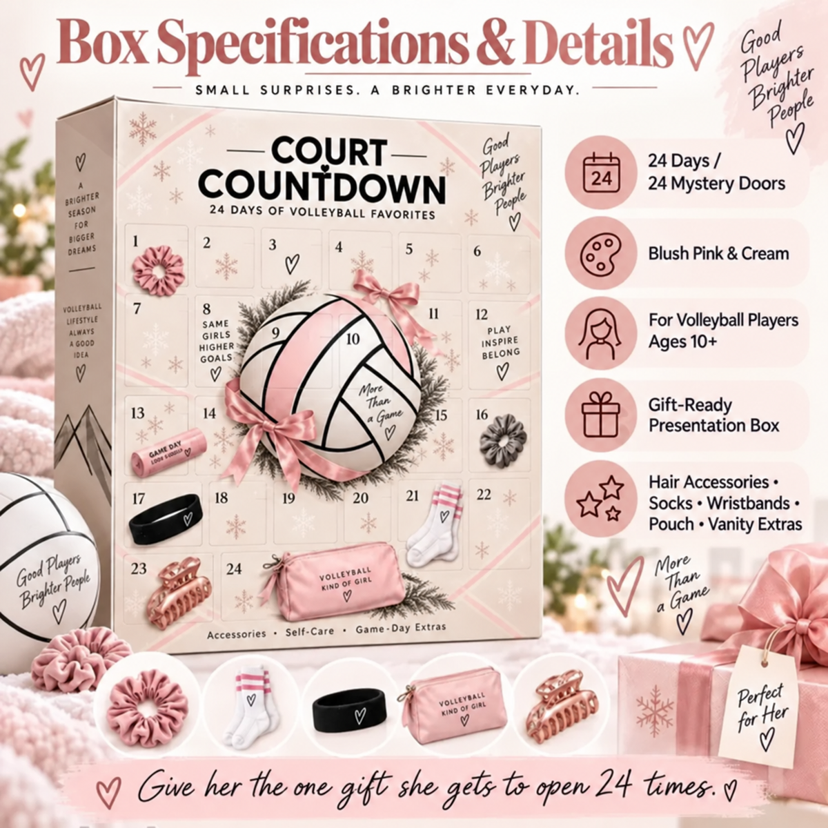 Ball-Sport Christmas Advent Surprise Box