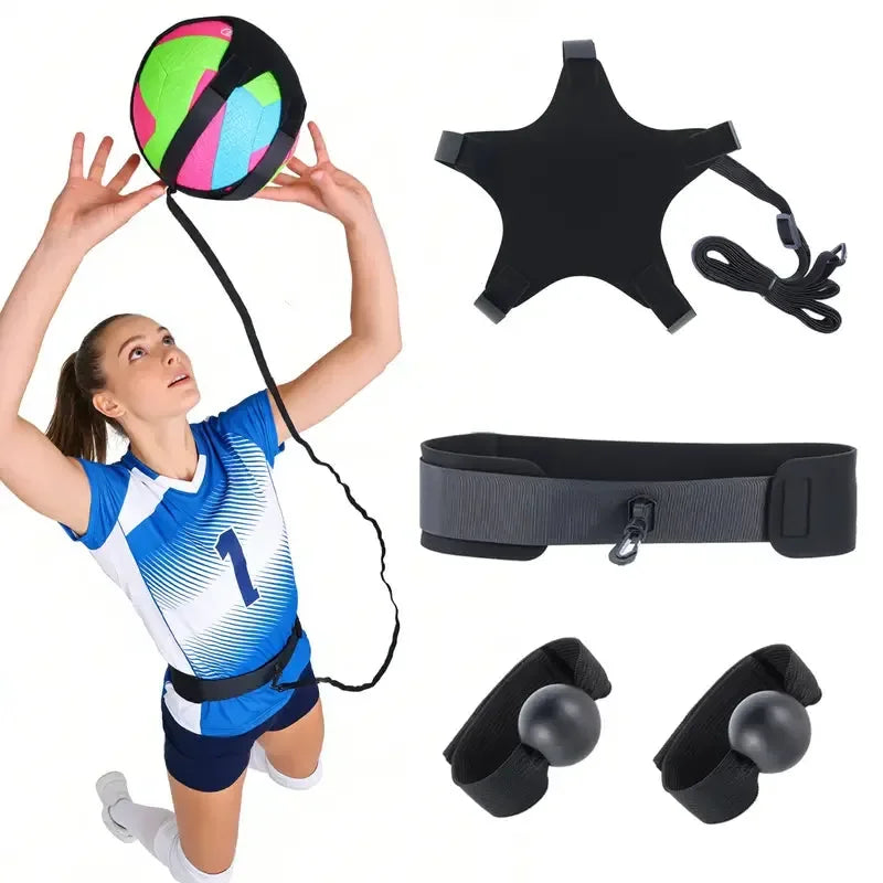 Solo Volleyball Training Tether Set in Pink or Black – image 1