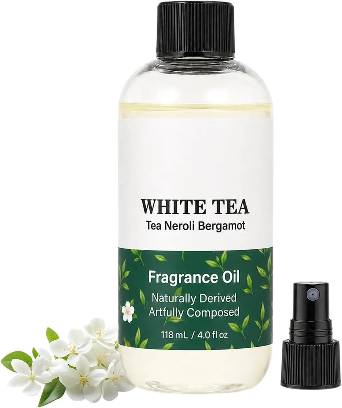 White Tea Fragrance Oil Refill Bottle – image 1