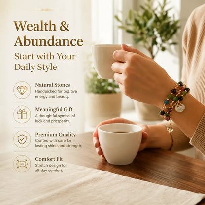 Double-Strand Beaded Ruyi Lock Bracelet – product detail 3