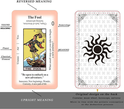 Classic Tarot Learning Card Deck for Beginners – image 4