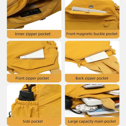 Convertible Everyday Backpack and Shoulder Bag in Four Colors – image 5