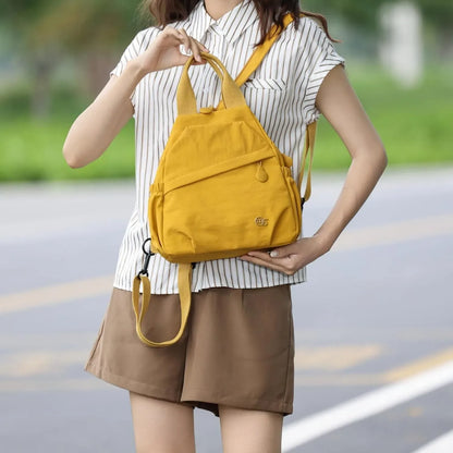 Convertible Everyday Backpack and Shoulder Bag in Four Colors – image 8