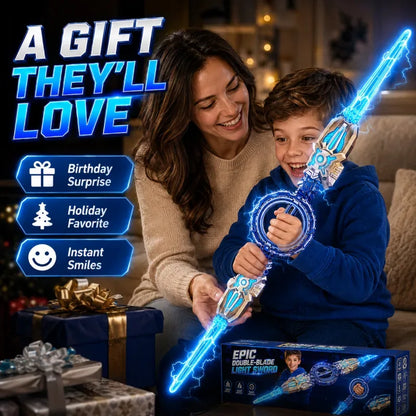 Rotating Light-Up Toy Sword with USB-C Charging Cable – image 9