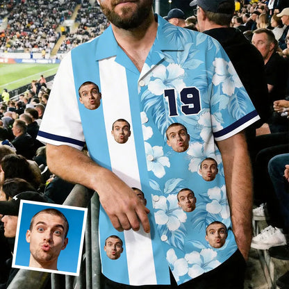 Custom Retro Football Jersey Aloha Apparel Hawaiian Shirt