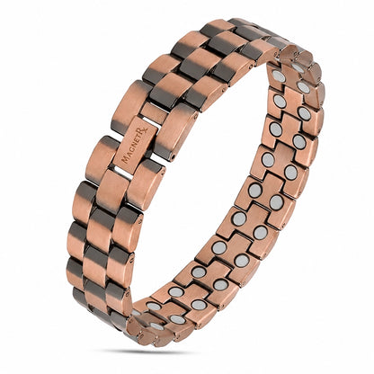 Ultra Strength Pure Copper Magnetic Therapy Bracelet (President)