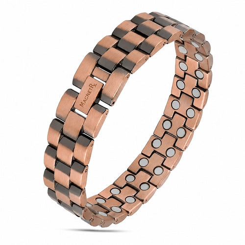 Ultra Strength Pure Copper Magnetic Therapy Bracelet (President)