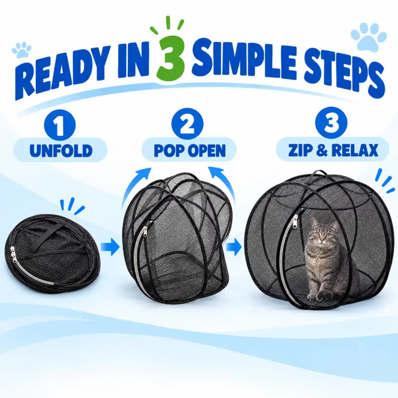 Portable Pet Playpen for Supervised Indoor Play
