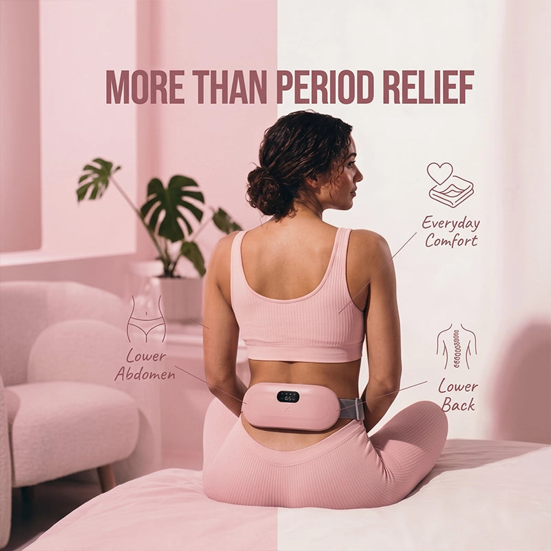 Digital-Display Heating Belt for Lower-Abdomen Warmth
