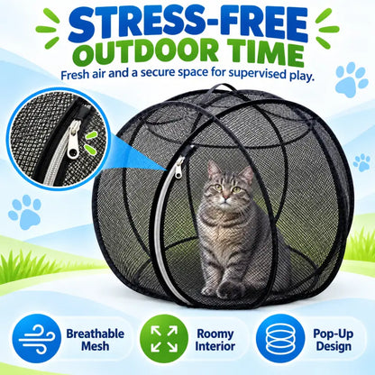 Portable Pet Playpen for Supervised Indoor Play
