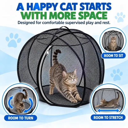 Portable Pet Playpen for Supervised Indoor Play