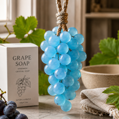 Grape Cluster Hanging Soap Gift Box