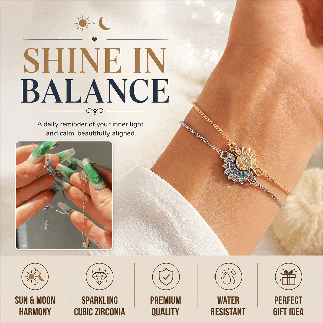 Sun & Moon Bracelet Set