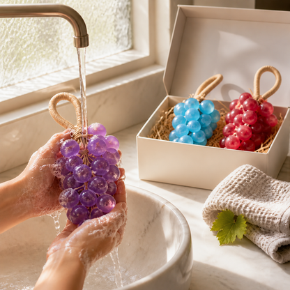 Grape Cluster Hanging Soap Gift Box