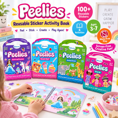 Reusable Sticker Activity Book with 100+ Stickers for Creative Play – image 1
