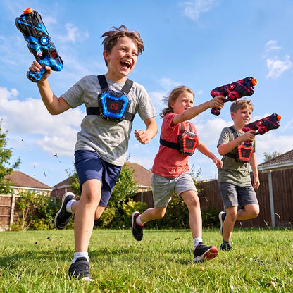 Two-Player Infrared Tag Set with Wearable Chest Targets