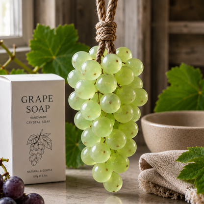 Grape Cluster Hanging Soap Gift Box
