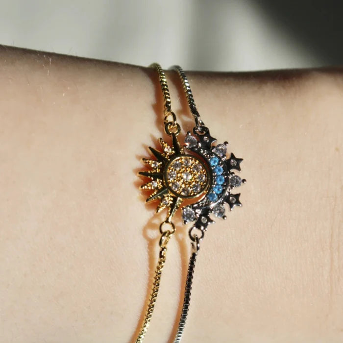 Sun & Moon Bracelet Set
