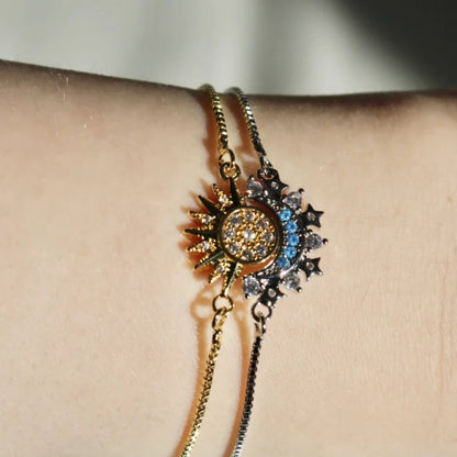 Sun & Moon Bracelet Set