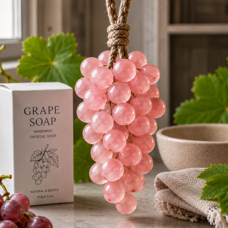 Grape Cluster Hanging Soap Gift Box