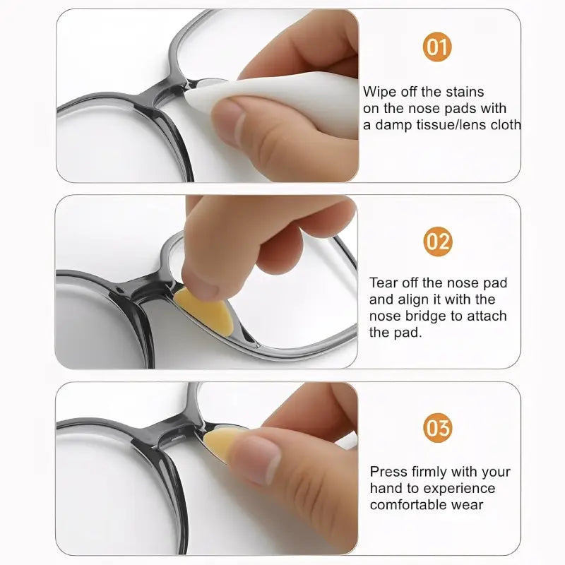 Self-Adhesive EVA Eyeglass Nose Pads