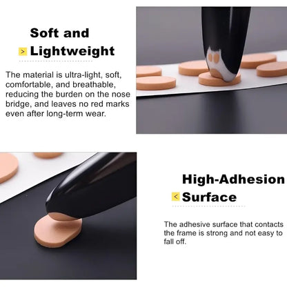 Self-Adhesive EVA Eyeglass Nose Pads
