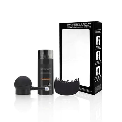 Hair Fiber Spray Set with Nozzle and Shield Comb
