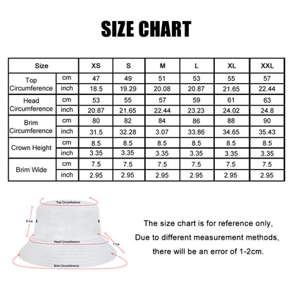 Custom Pet Christmas Bucket Hat Unisex Summer Beach Cap