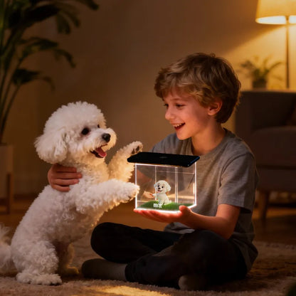 Cartoon DIY Pet Holographic House For Dogs/Cats