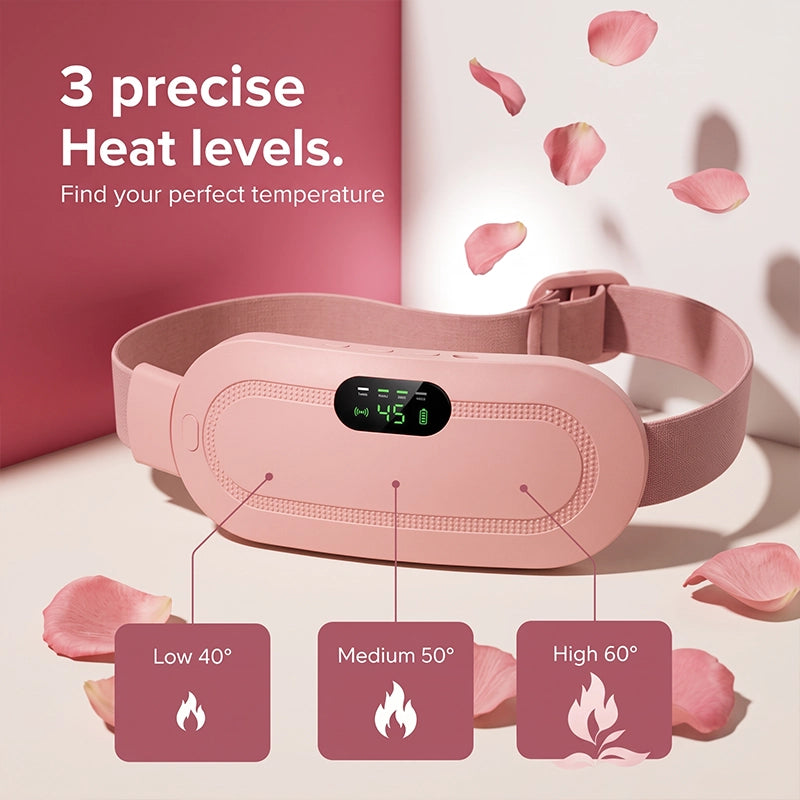 Digital-Display Heating Belt for Lower-Abdomen Warmth