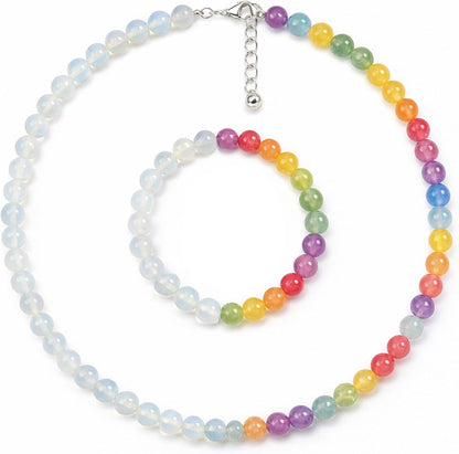 Color Changing Mood Necklace & Bracelet Set