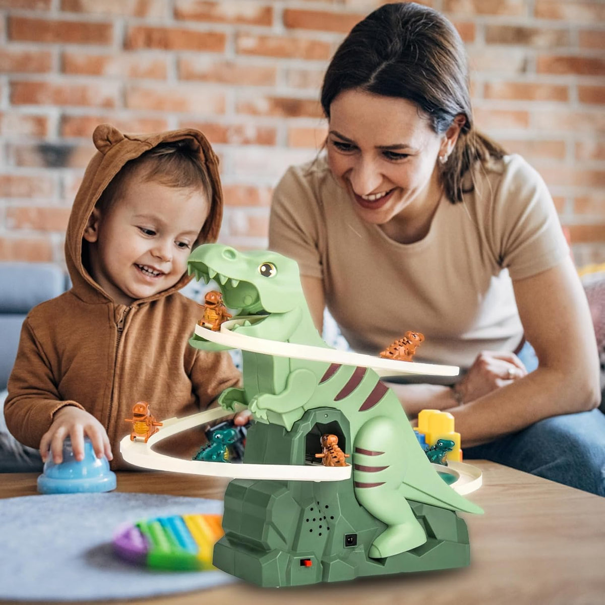 Dinosaur Climbing Track Toy with Nine Dinosaurs