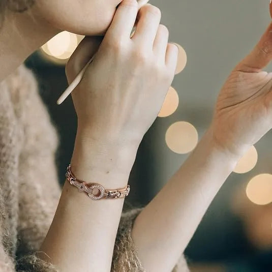 Crystal Magnetic Clasp Bracelet