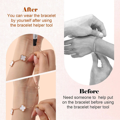 2 Pcs Bracelet Helper Tool