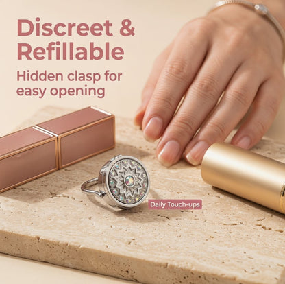 Lip Balm Ring – Refillable Lip Balm Holder