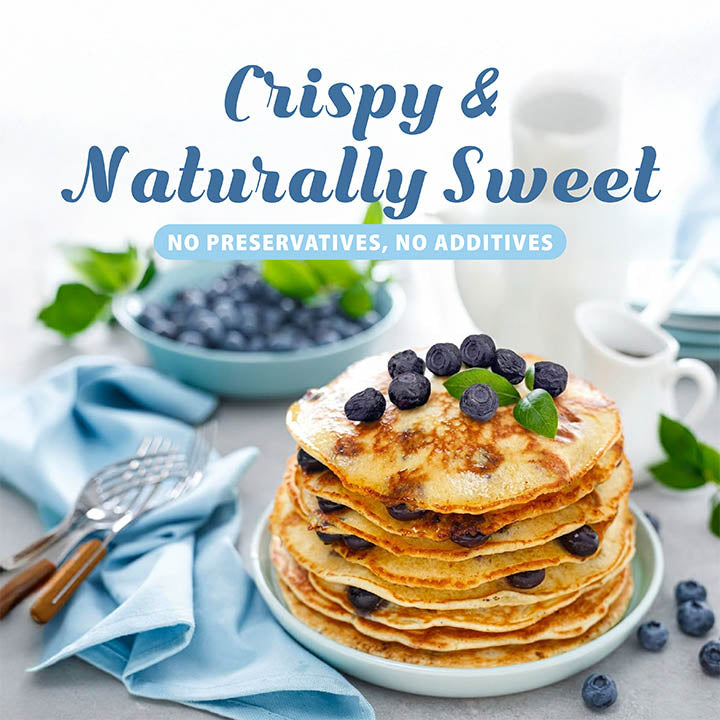 Premium Unsweetened Dried Wild Blueberries – 250g Bag