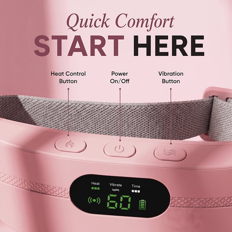 Digital-Display Heating Belt for Lower-Abdomen Warmth