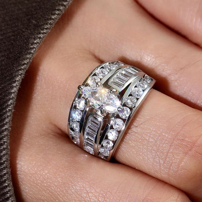 Shiny Neutral Style Ring 2 Pack