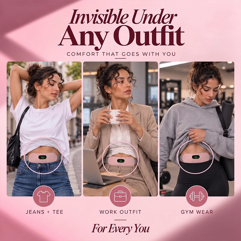 Digital-Display Heating Belt for Lower-Abdomen Warmth
