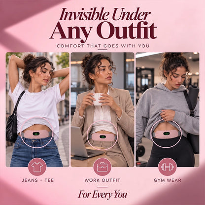 Digital-Display Heating Belt for Lower-Abdomen Warmth