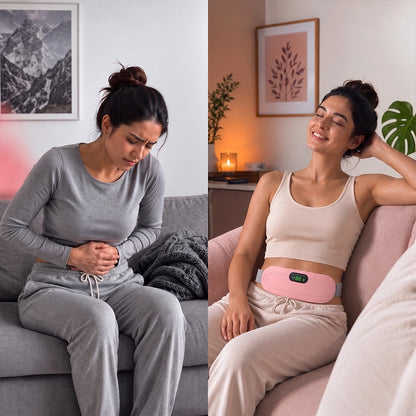 Digital-Display Heating Belt for Lower-Abdomen Warmth