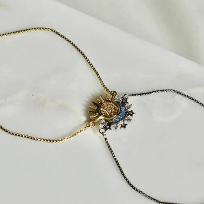 Sun & Moon Bracelet Set