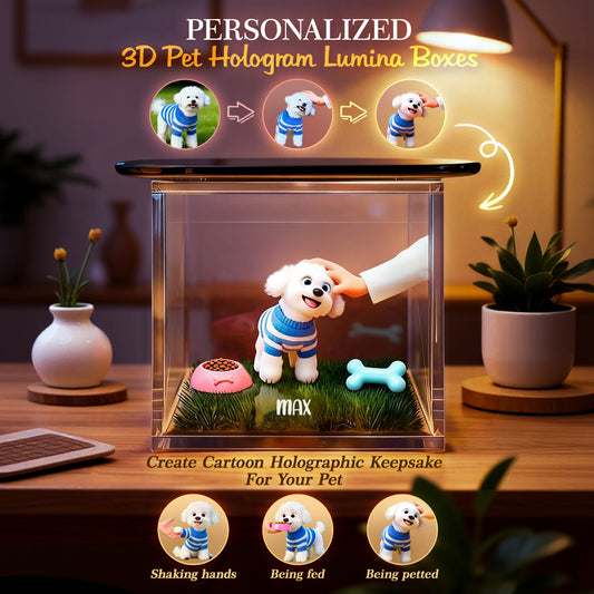 Cartoon DIY Pet Holographic House For Dogs/Cats