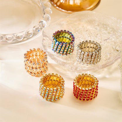 2-In-1 Adjustable Brass Magic Bracelet & Ring