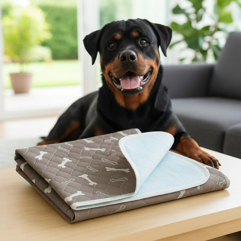 Large Washable Dog Pee Pad for Indoor Training and Floor Protection